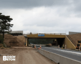 Bosch Beton - Hoogteverschil bij natuurbrug/ecoduct Clemens Cornielje over N302