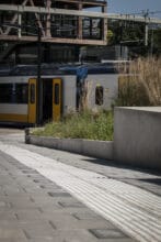 Bosch Beton - Station Bussum Zuid grondkering met keerwanden