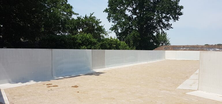 Bosch Beton - Sleufsilo met unieke hoek in Sprang Capelle