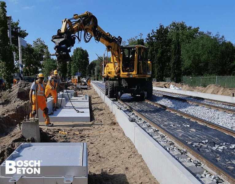 Bosch Beton - Modernisering sneltramverbinding SUNIJ-lijn