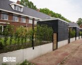 Bosch Beton - Keerwanden vangen hoogteverschil op aan het einde van achtertuinen
