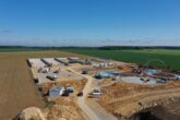 Bosch Beton - Keerwanden voor biogasproject in Lévignen, Frankrijk