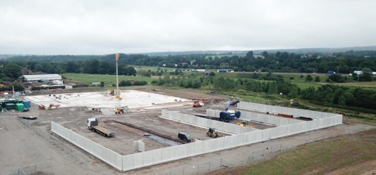Bosch Beton - Biogasinstallatie Lower Drayton Farm in Staffordshire (UK)