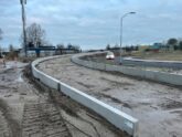 Bosch Beton - Nelson Mandelabrug, wandel- en fietsbrug in Lelystad