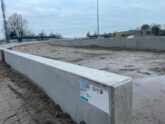 Bosch Beton - Nelson Mandelabrug, wandel- en fietsbrug in Lelystad