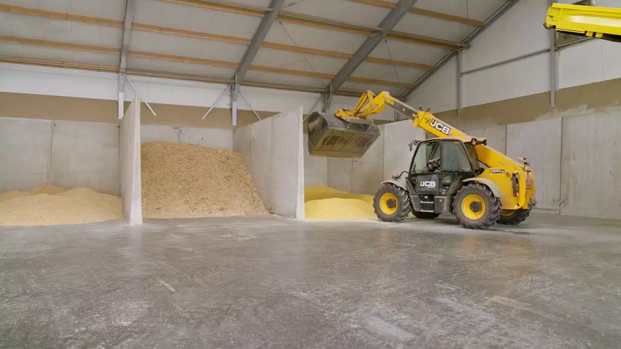 betonnen L element opslag graan