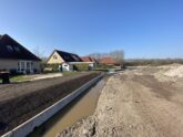 Bosch Beton - Keerwanden voor noodberging Ossehaar in Coevorden (Beeld © Waterschap Vechtstromen)