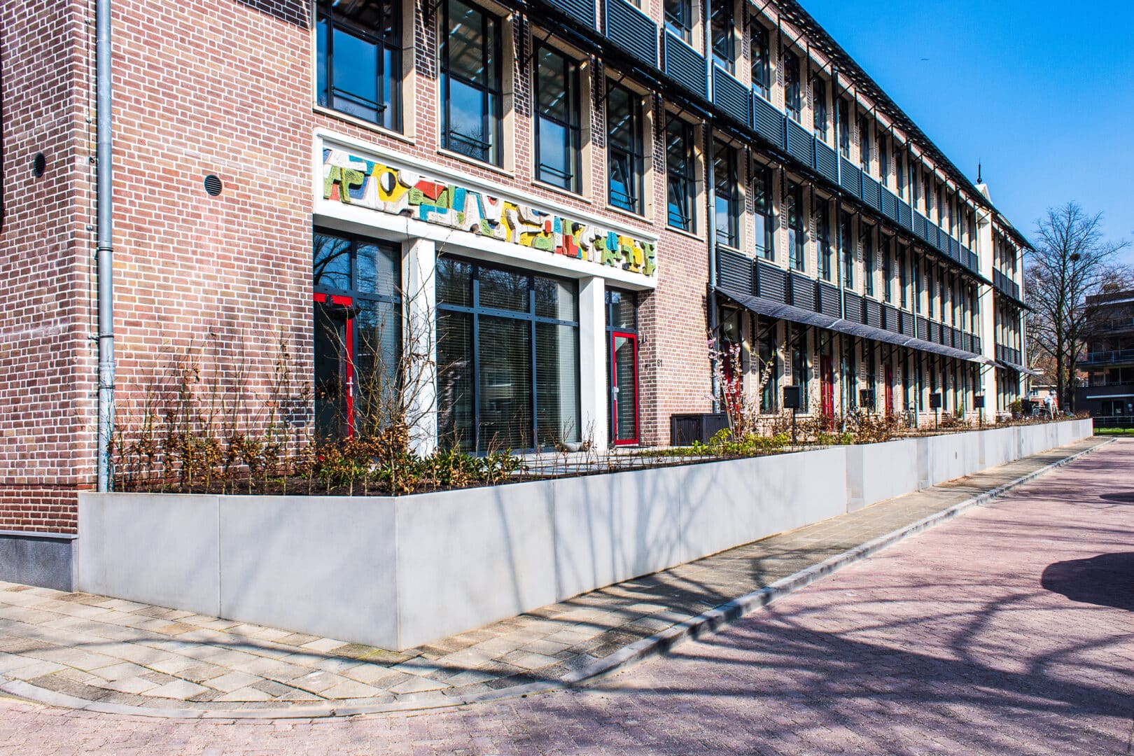 Bosch Beton - Keerwanden voor appartementen Collegepark Zwijsen in Veghel
