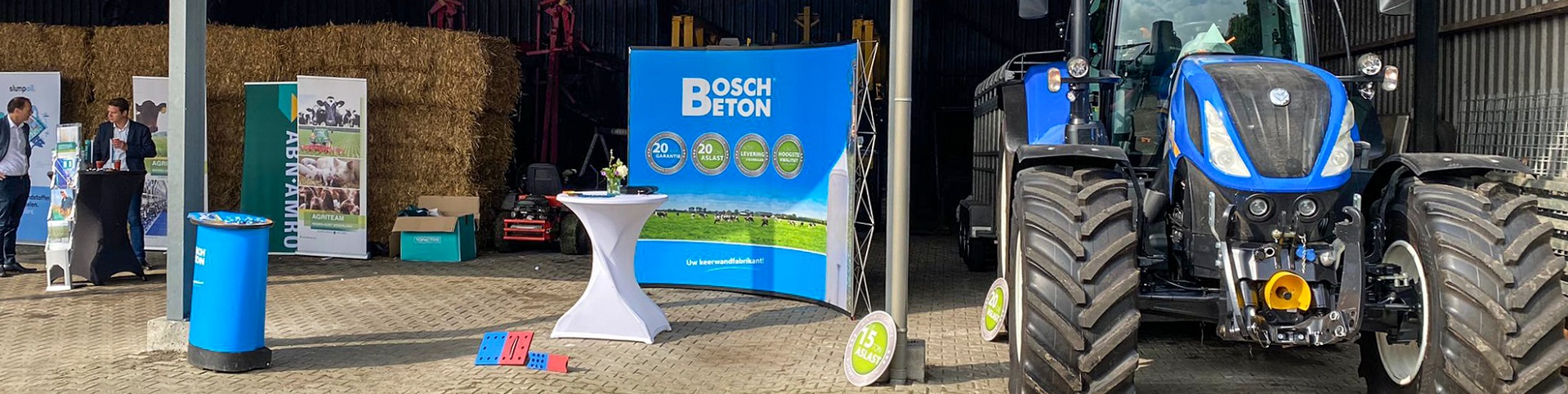 Bosch Beton is op 13 mei aanwezig op de open dag bij melkveebedrijf Lugtenberg in Heino.